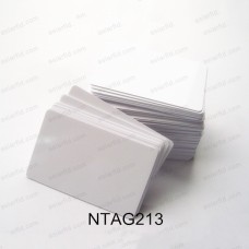 PVC White NFC Ntag213 Smart Cards