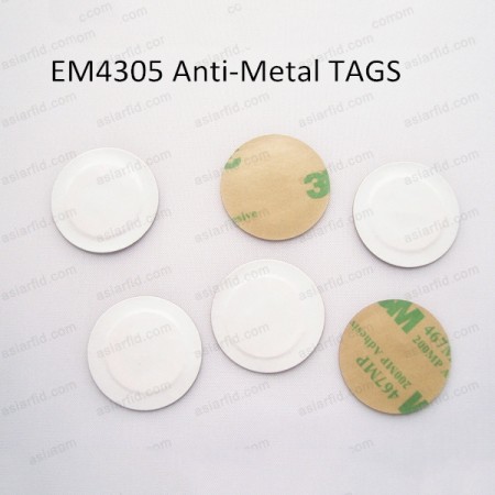 Low Frequency On Metal RFID Tags EM4305