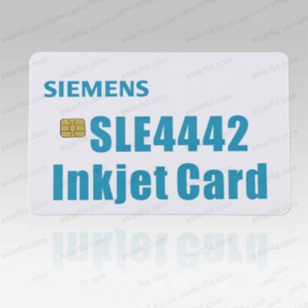 Inkjet Printable Contact Smart Card SLE4442