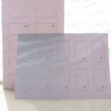 2*5 A4 RFID Smart Card Inlay Sheet 1K Fudan F08