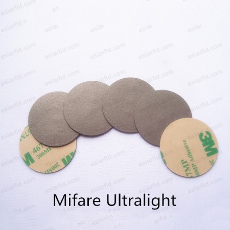 PVC Anti-Metal NFC Tags,RFID Disc Tags Ultralight 3M Glue