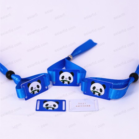 RFID Woven Wristbands For Events Classic 1K