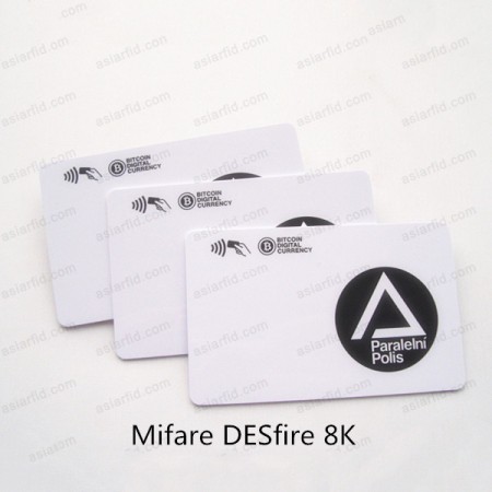 13.56MHZ  RFID Smart Cards MF DESfire EV1 8K