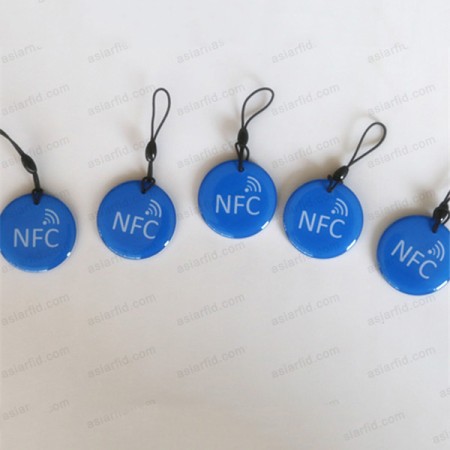 Waterproof NTAG213 Epoxy NFC Tag QR Code