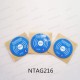 13.56MHZ Round HF RFID Disc TAGS 25MM NTAG216