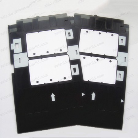 Custom Size 3-UP Inkjet Plastic Cards